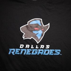 Dallas Renegades XFL football t-shirt.